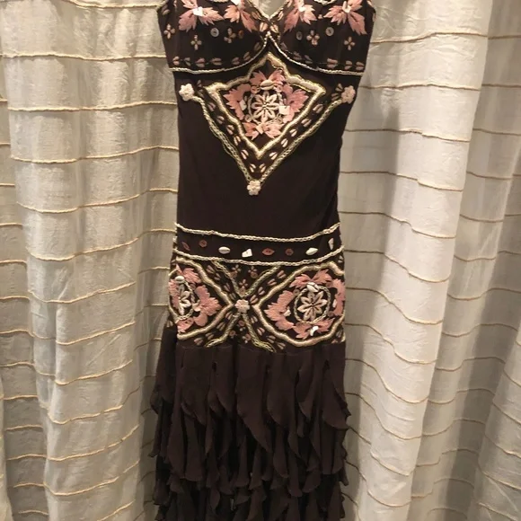 Sue Wong | Dresses | Sue Wong Beaded Embroidered Dress | Poshmark